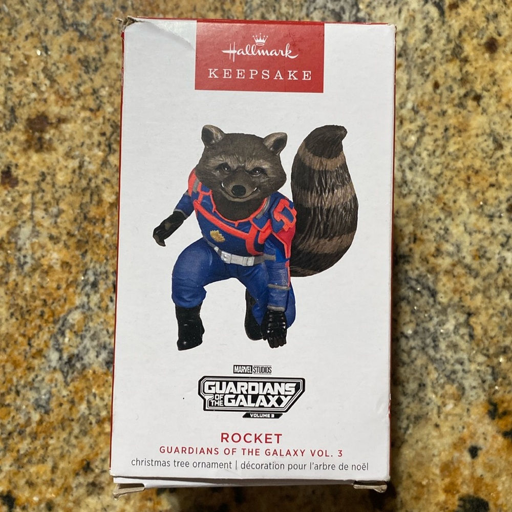 2023 Hallmark Keepsake Ornament Rocket Guardians Of The Galaxy NIB